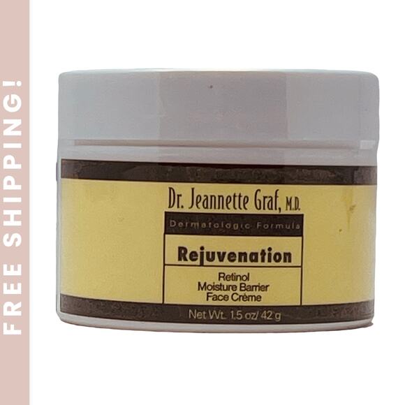 Dr Jeannette Graf Rejuvenation Retinol Moisture Barrier Face Creme 1.5oz NEW - Picture 1 of 2